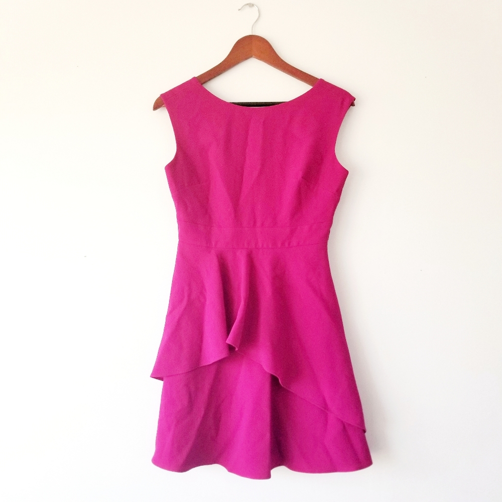 Nordstrom Eliza J Peplum Dress | Pink